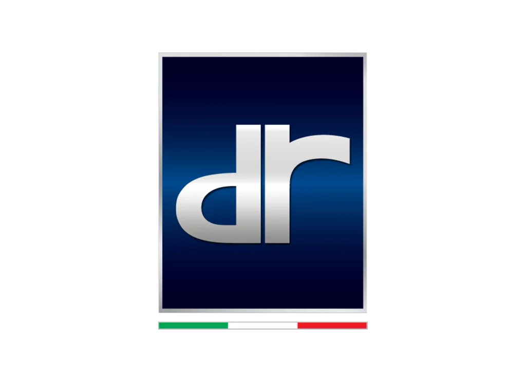 DR Automobiles logo 2006-present