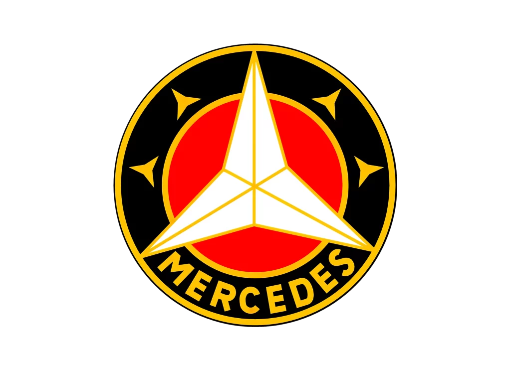 Mercedes logo 1916-1926