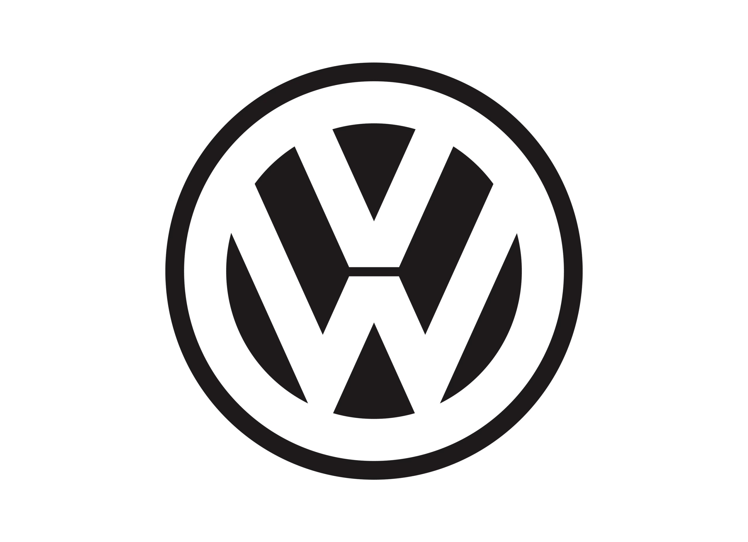 Volkswagen logo 1948-1960