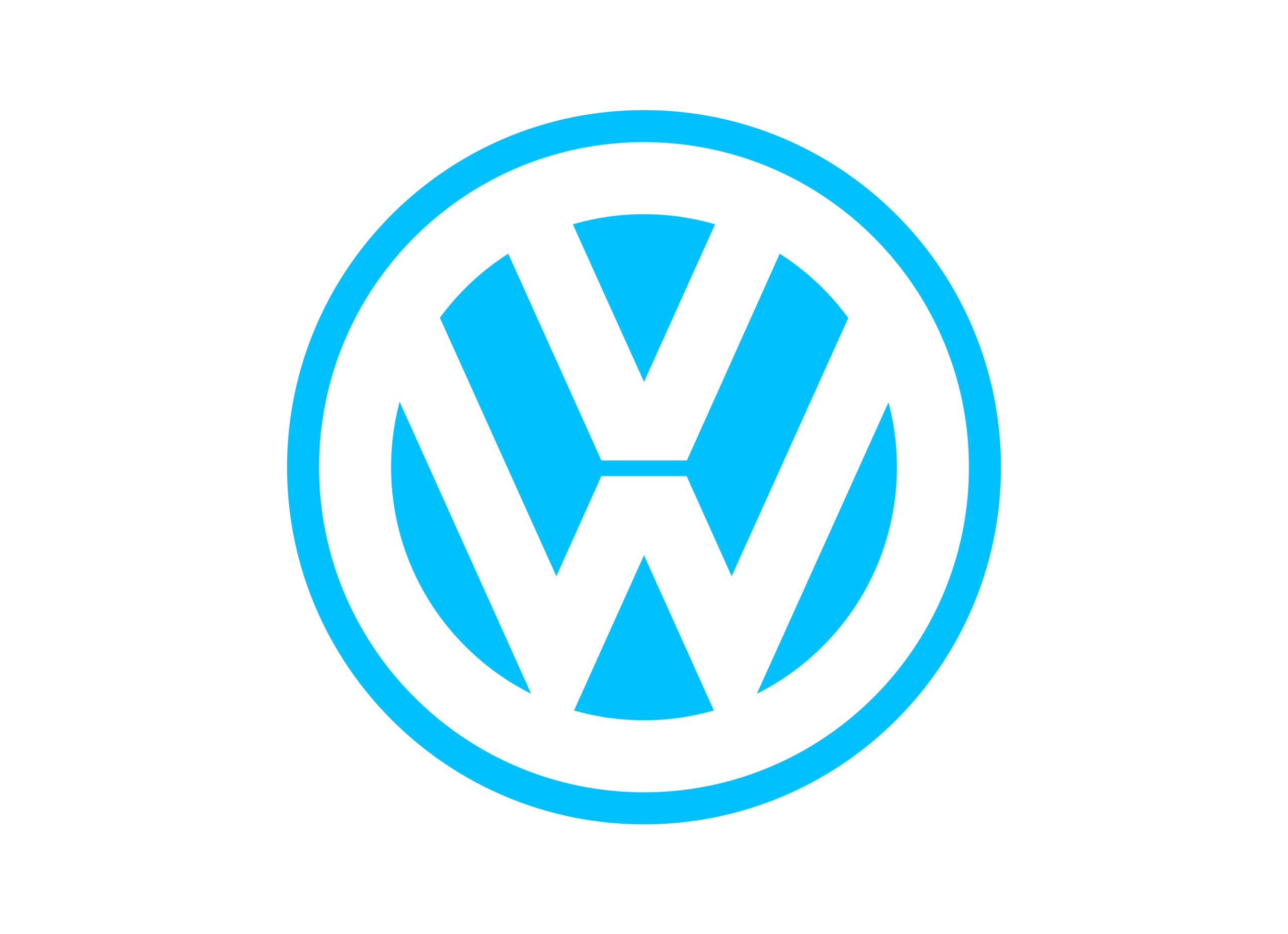 Volkswagen logo 1989-1995