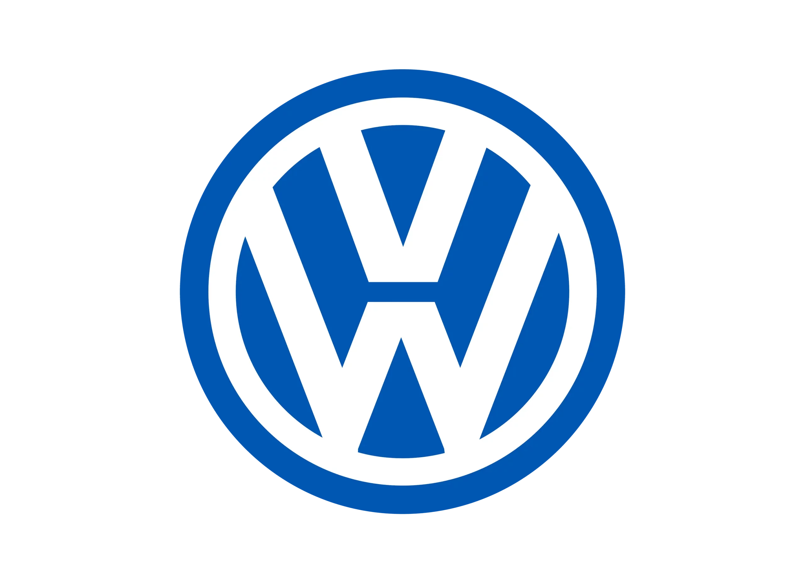 Volkswagen logo 1995-2000