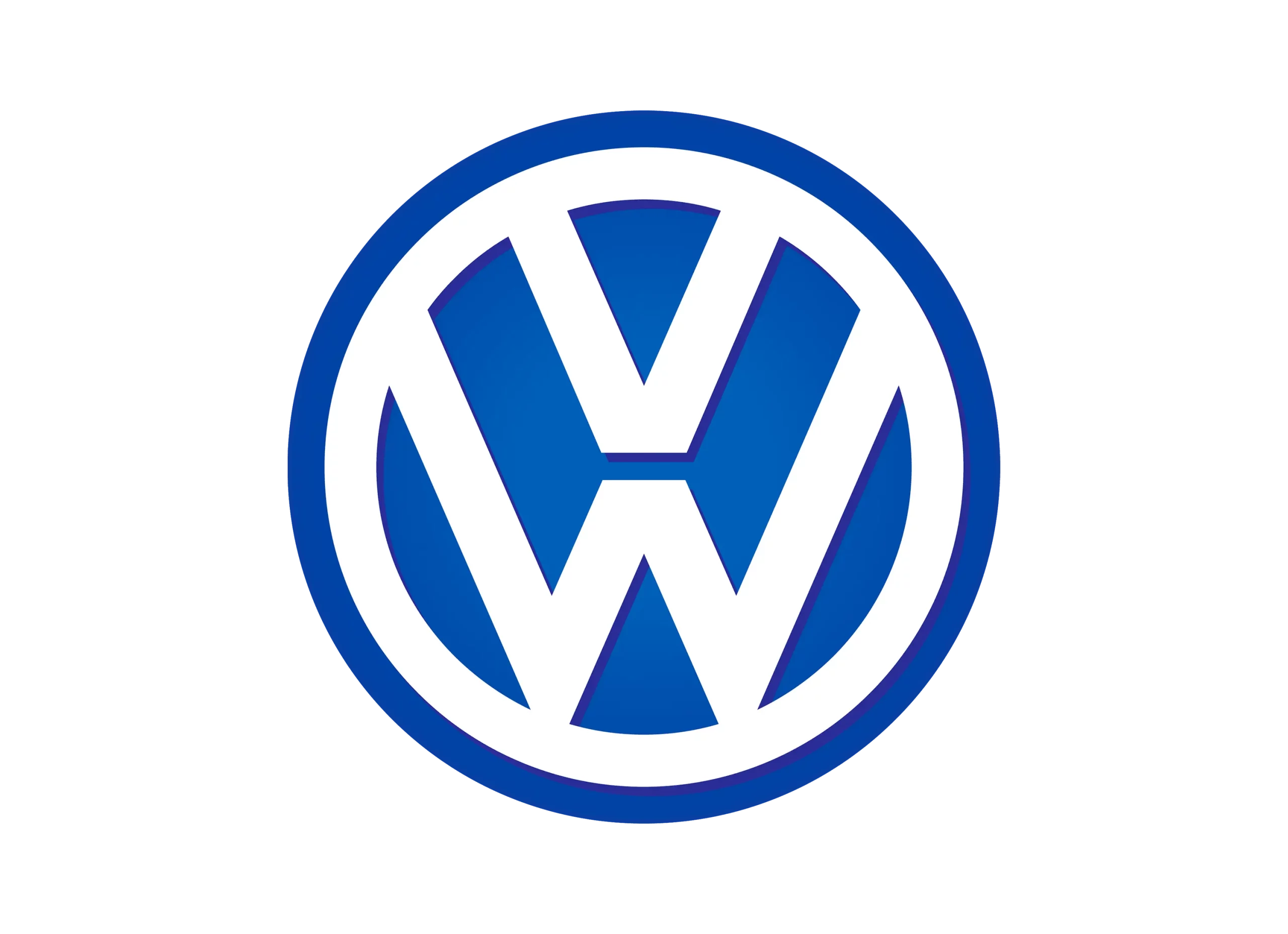 Volkswagen logo 1999-2000