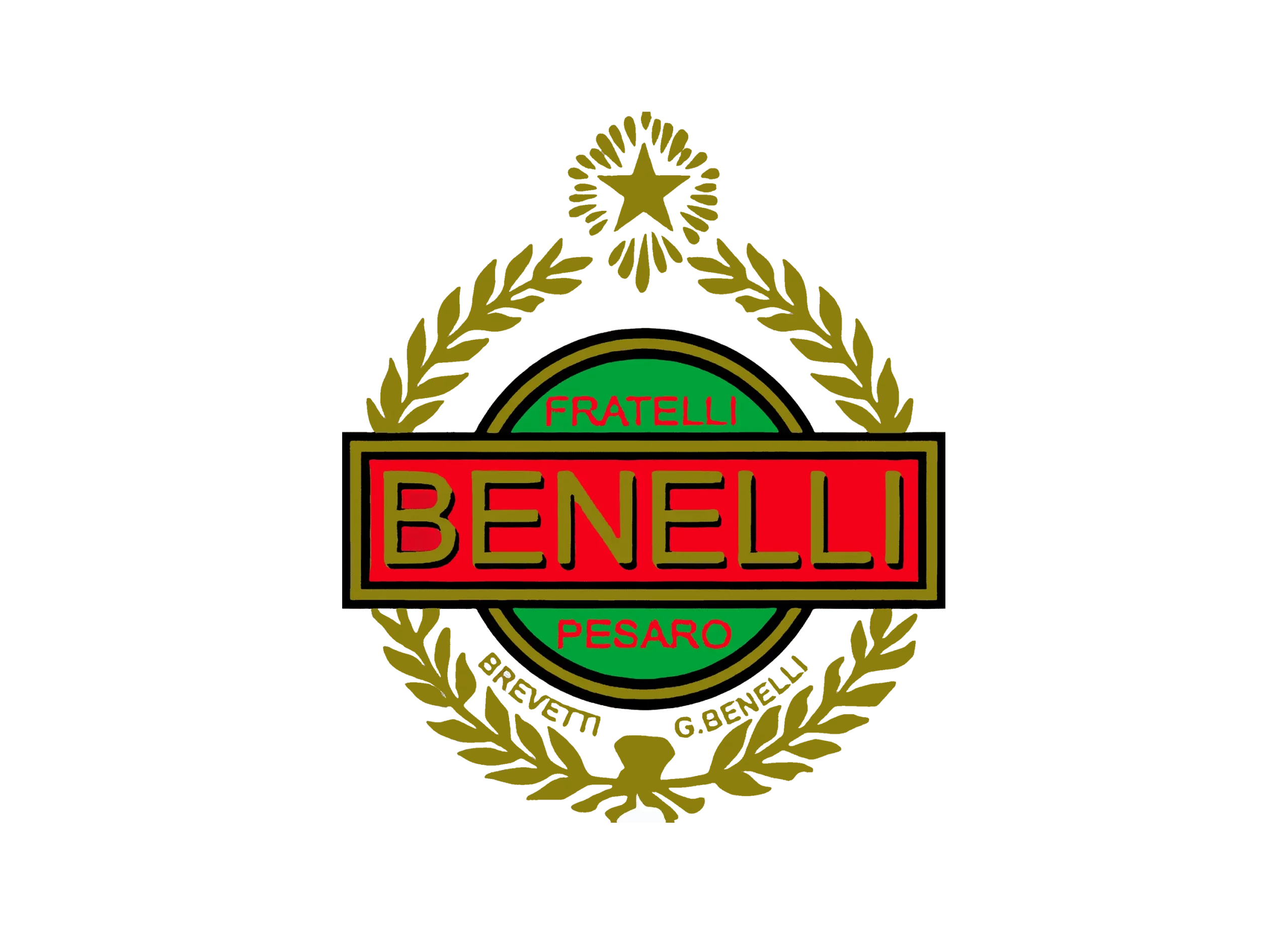 Benelli logo 1925-1932