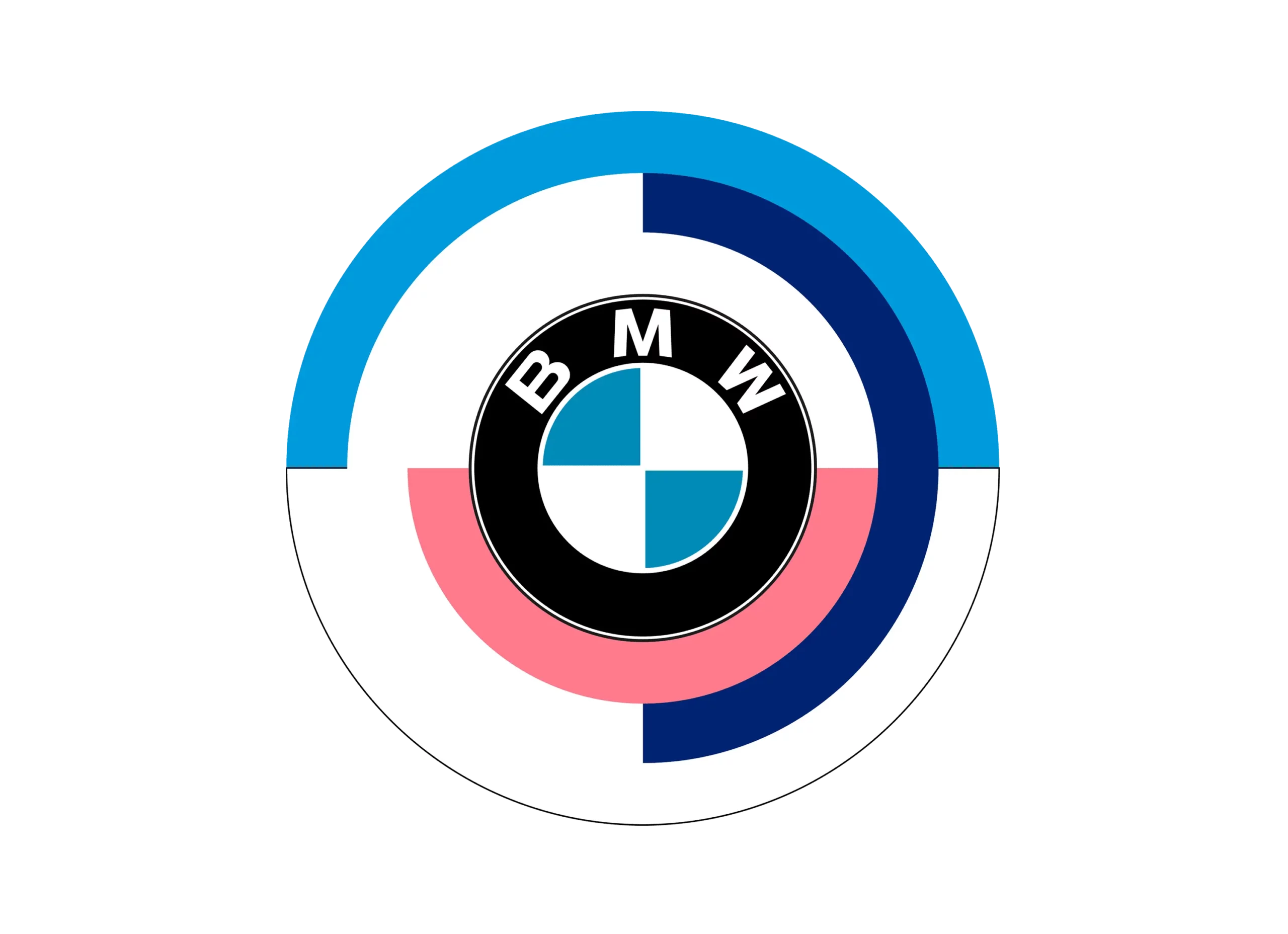 BMW logo 1970-1989