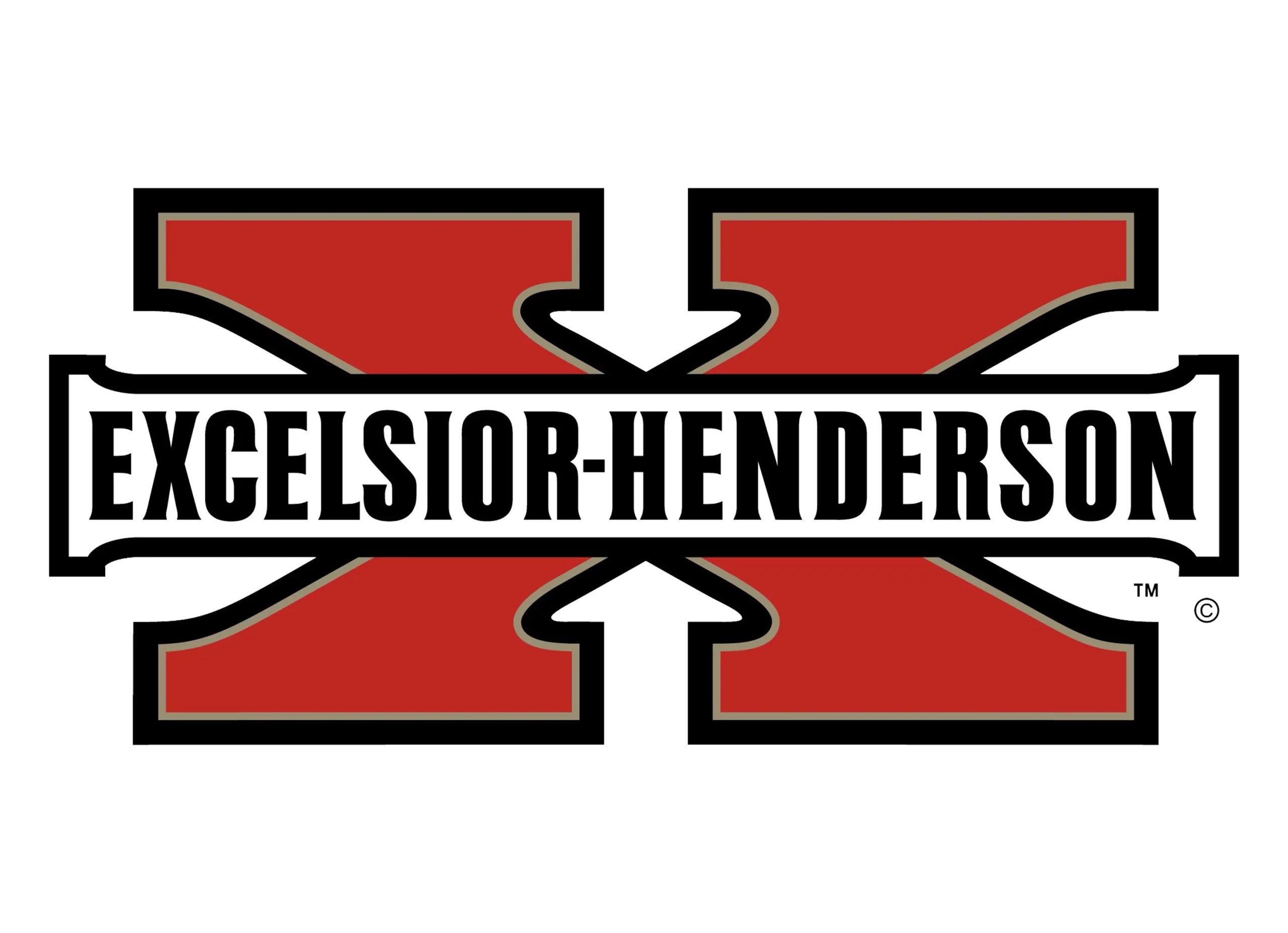 Excelsior-Henderson logo 1917-1933