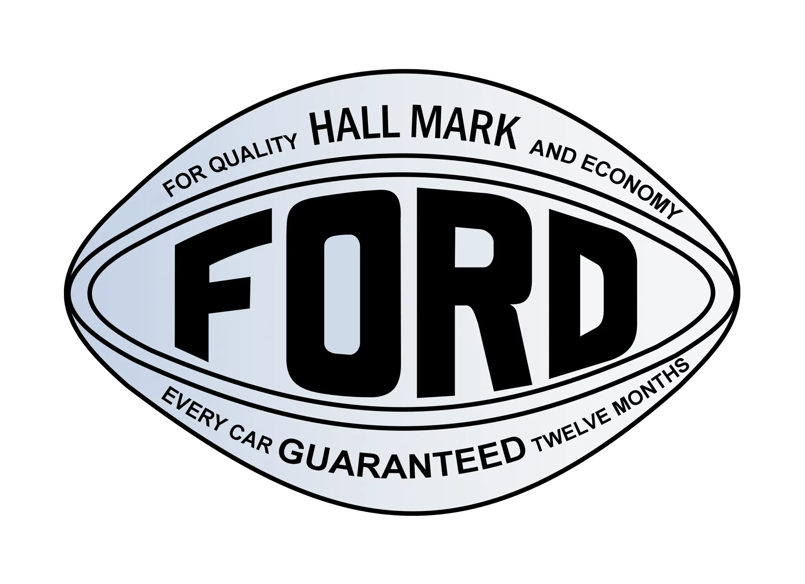 Ford logo 1907-1909