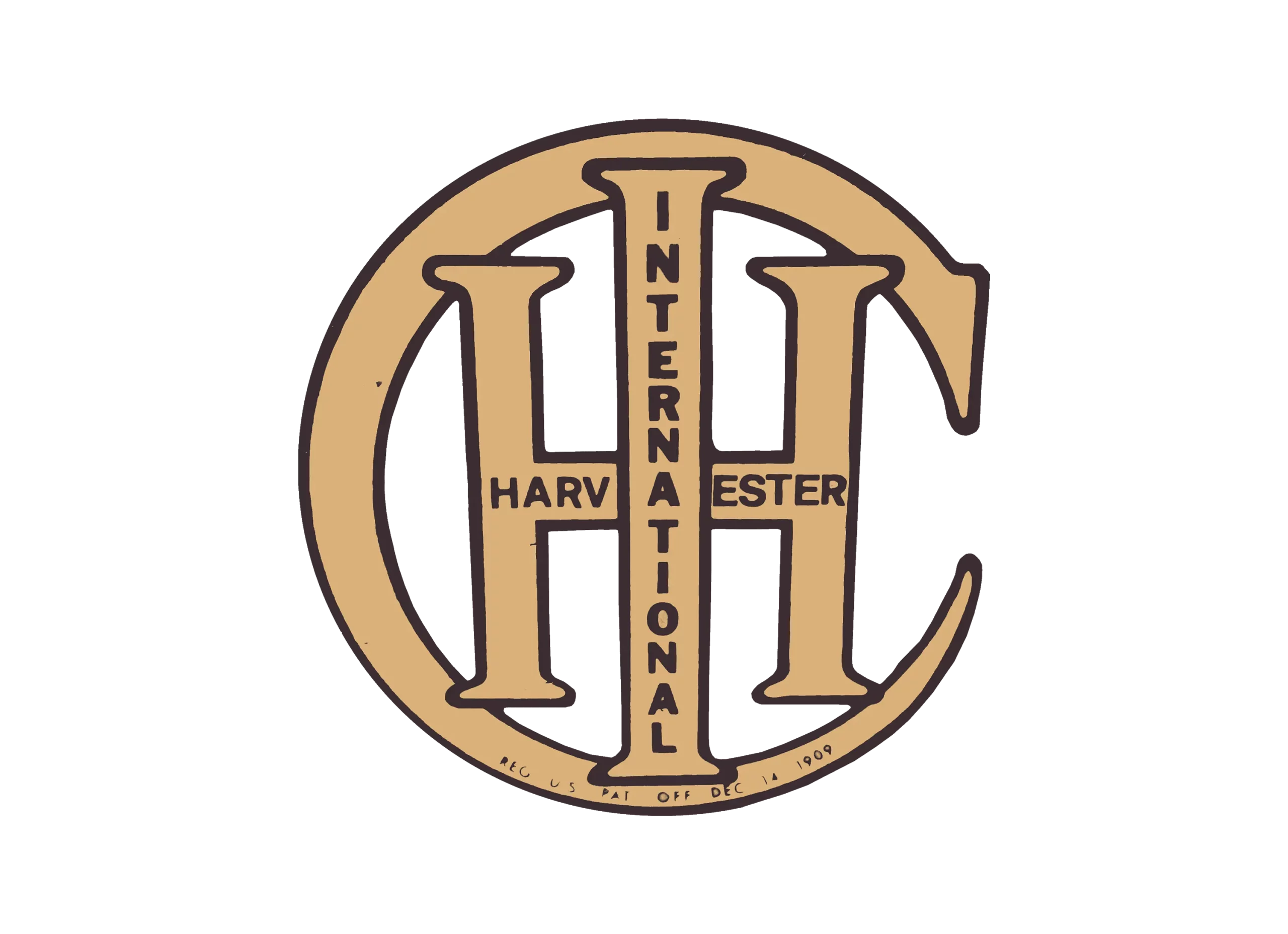 International Harvester logo 1902-1938