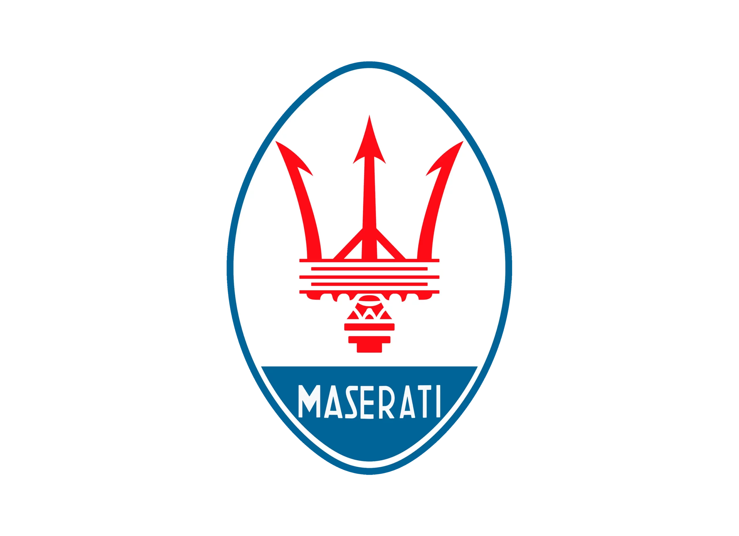 Maserati logo 1951-1954