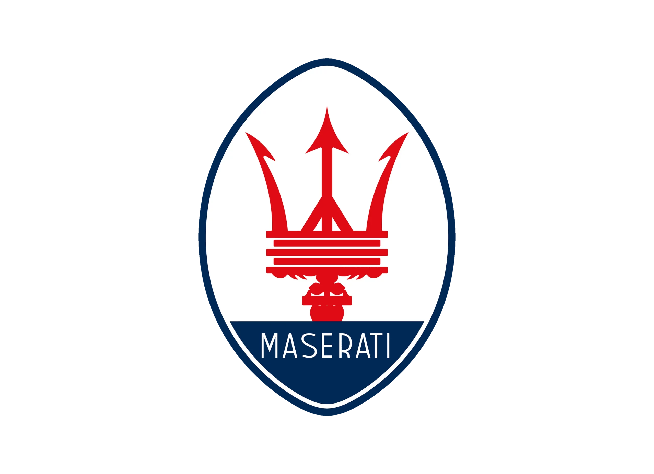 Maserati logo 1985-1997