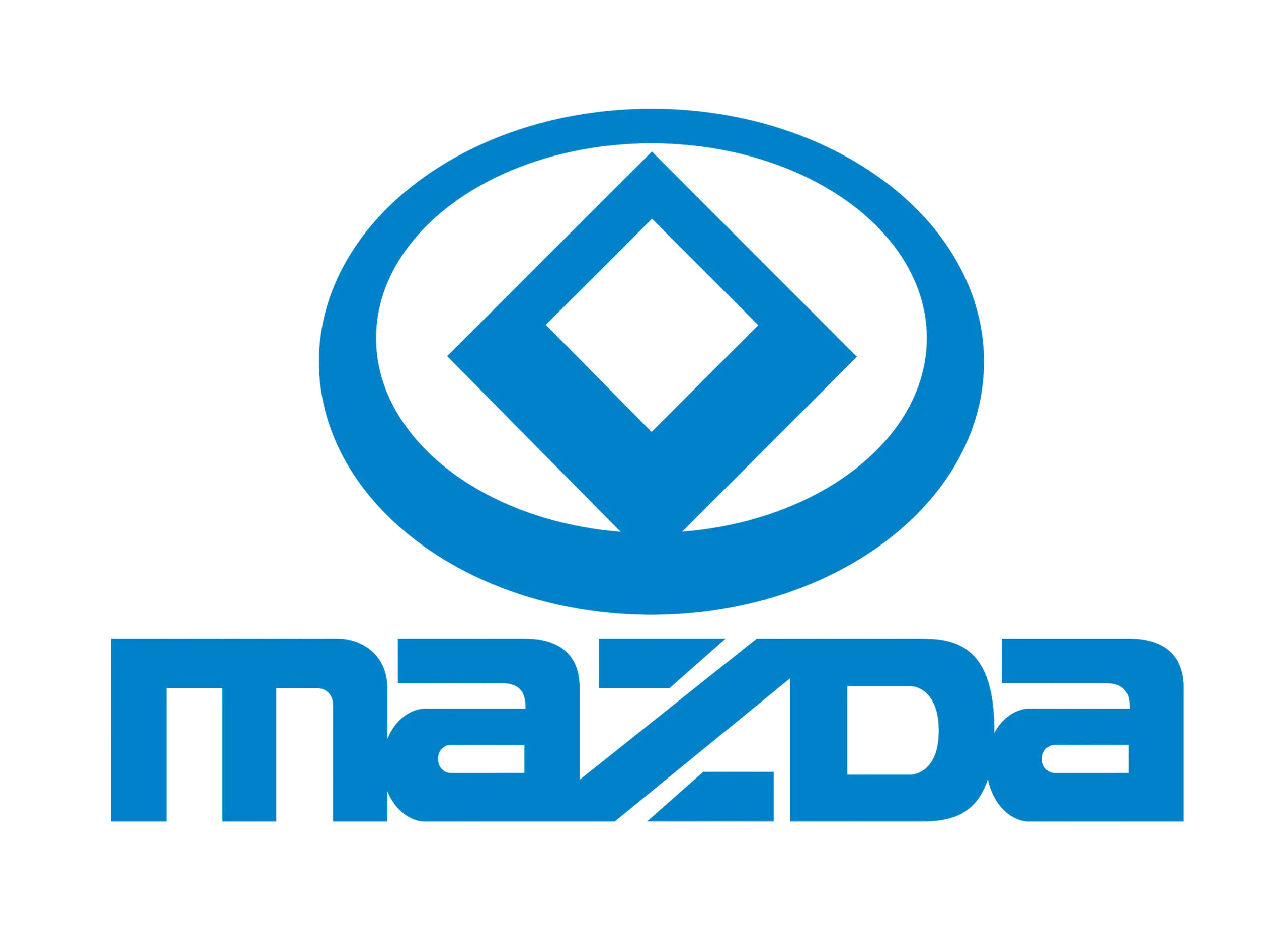 Mazda logo 1991-1992