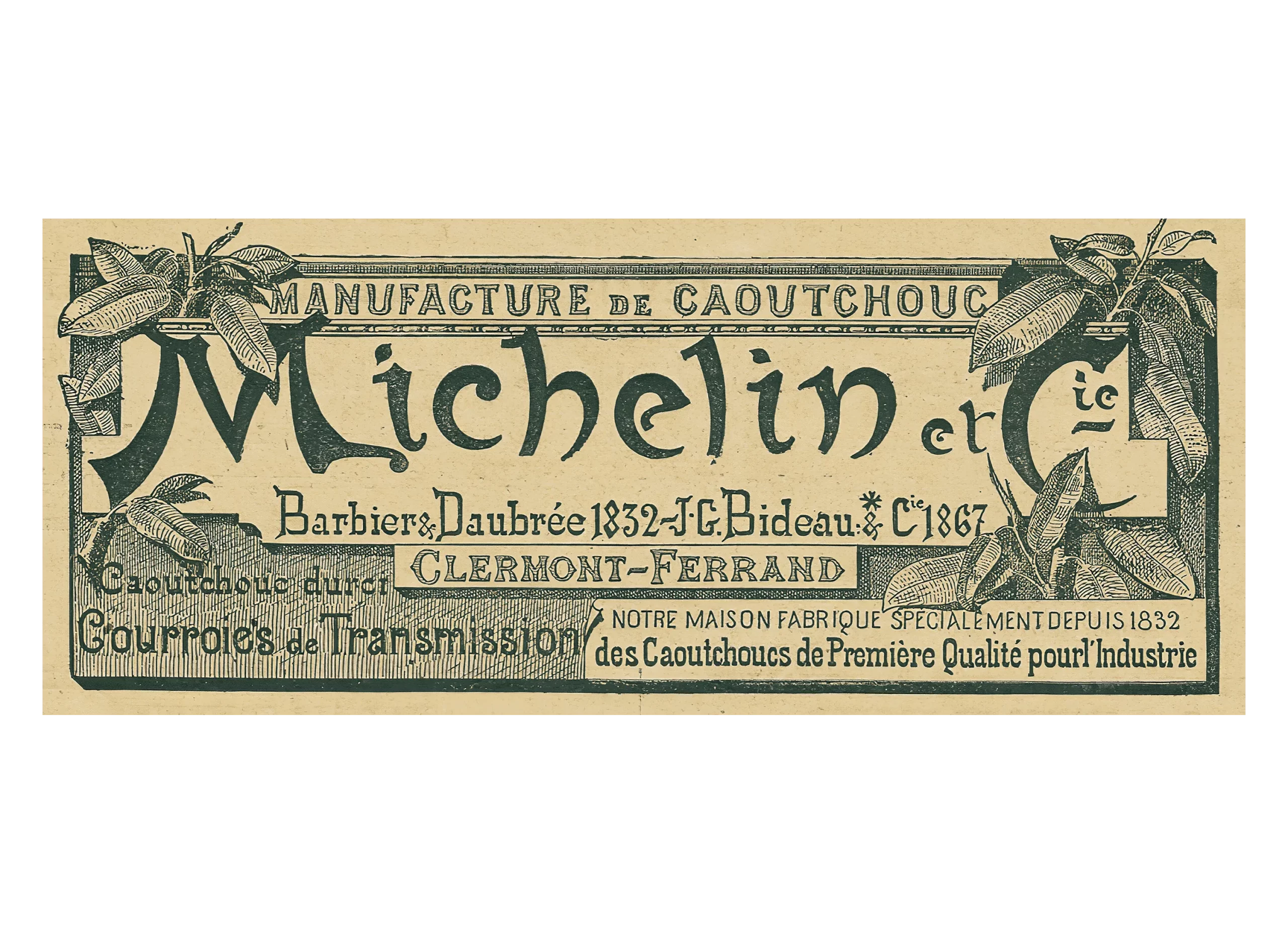 Michelin logo 1889-1925