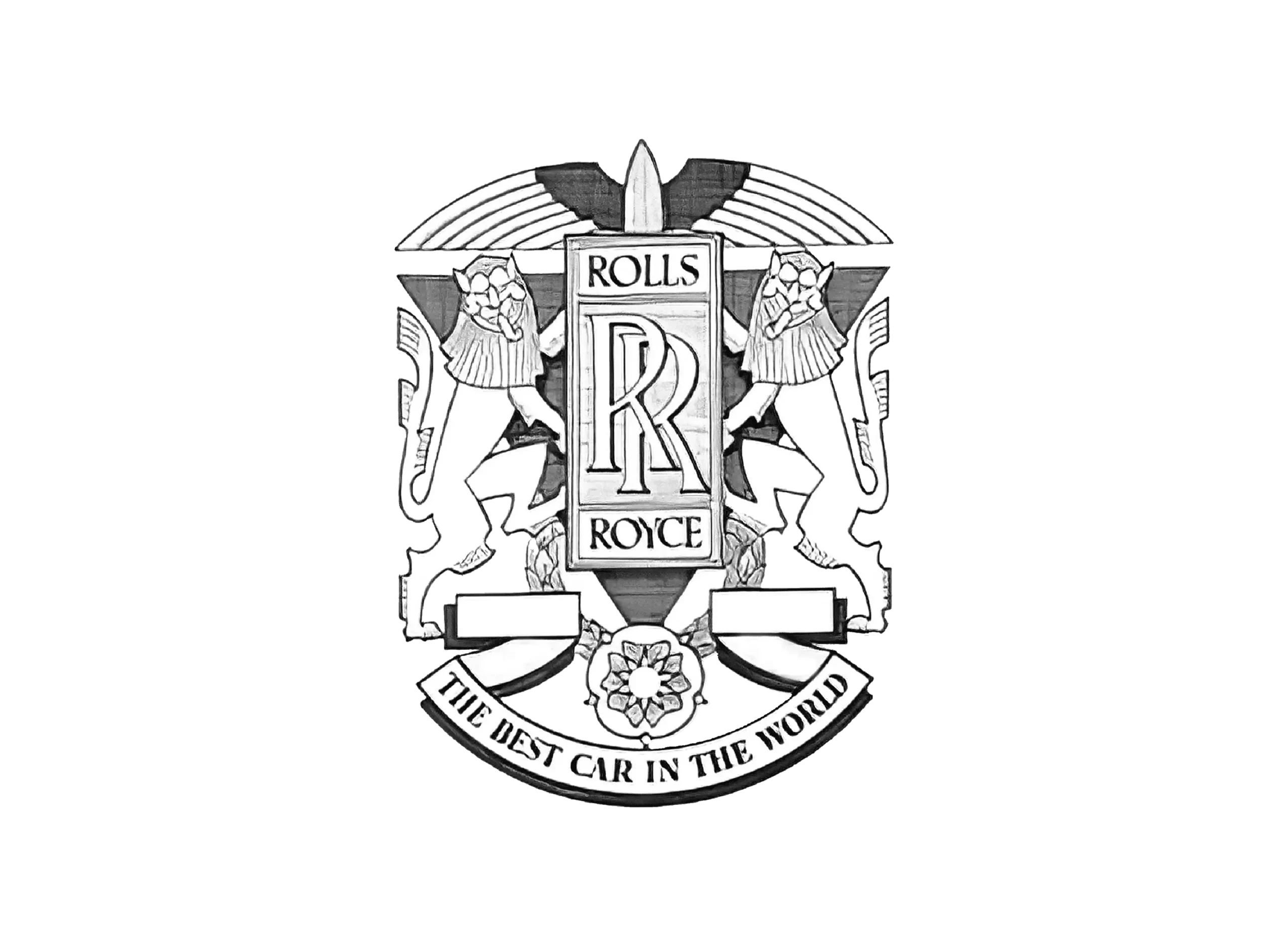 Rolls-Royce logo 1911-1934