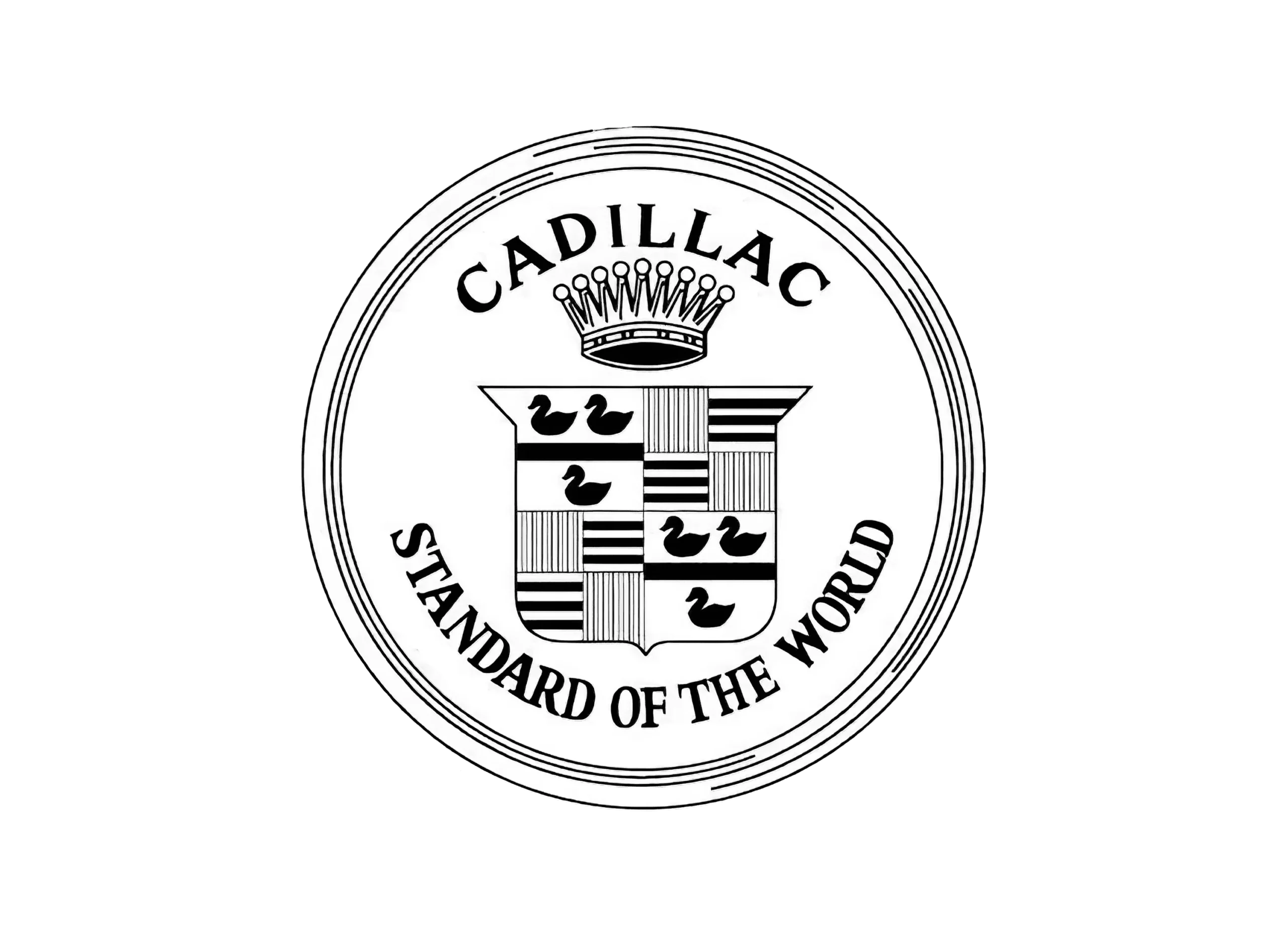 Cadillac logo 1908-1914