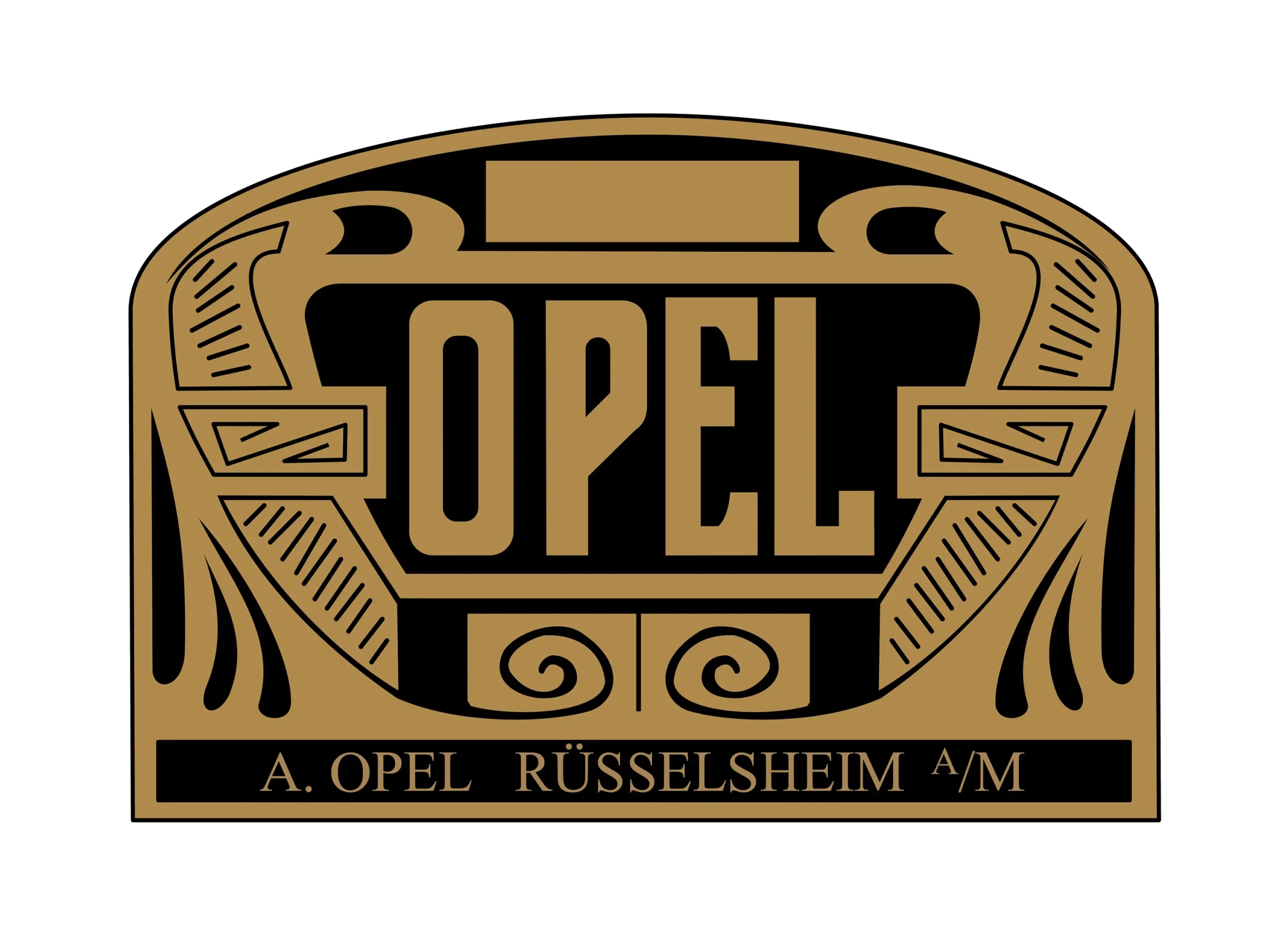 Opel logo 1906-1909