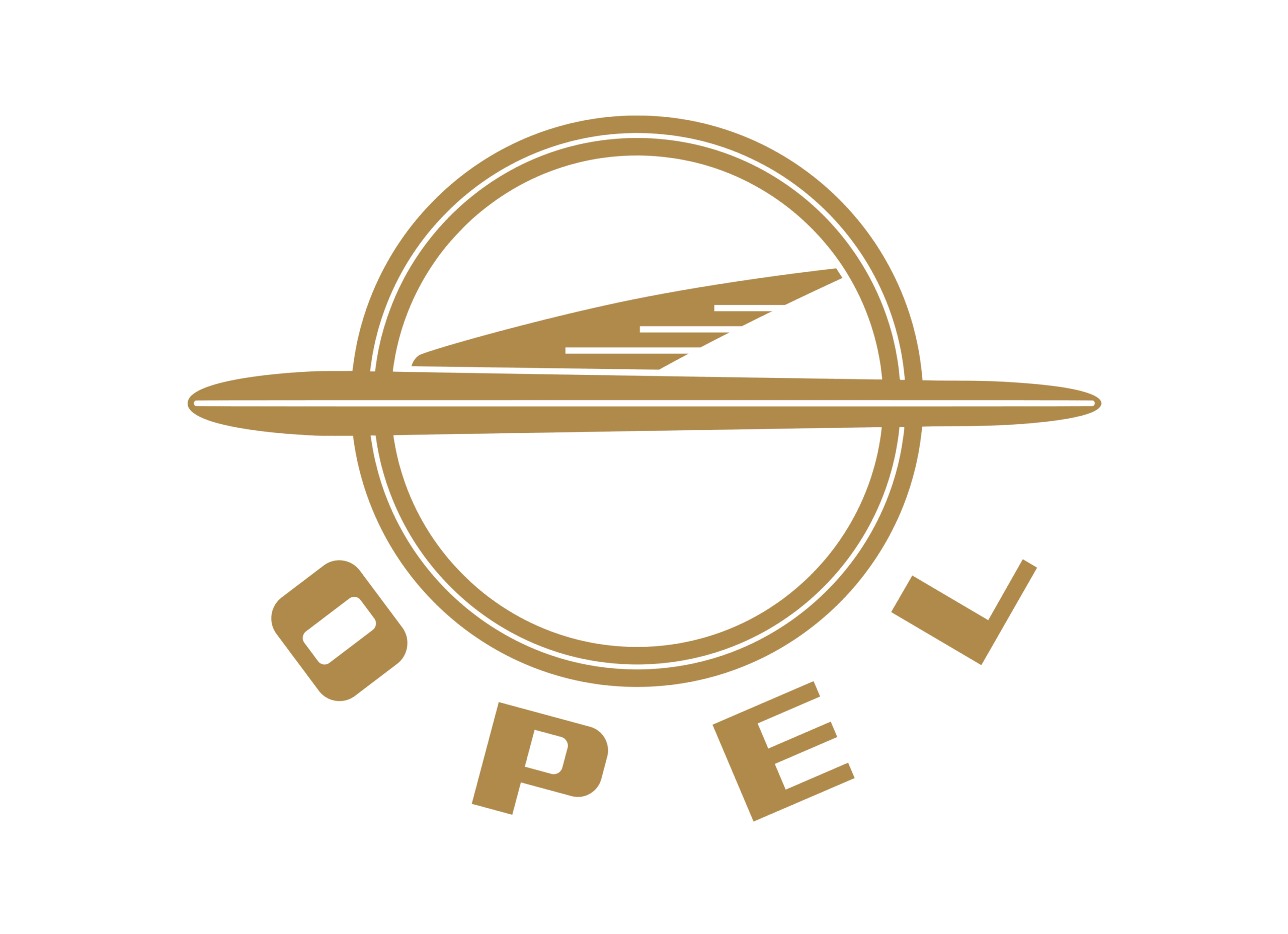 Opel logo 1954-1959
